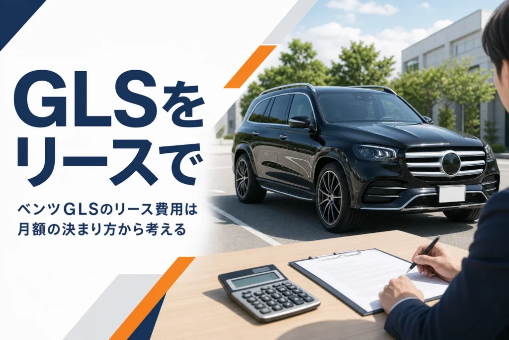 ベンツGLSのリース契約を検討する場面のイメージ